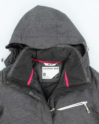 Vintage Women's Y2K Salomon Multi Pocket Ski Jacket - M