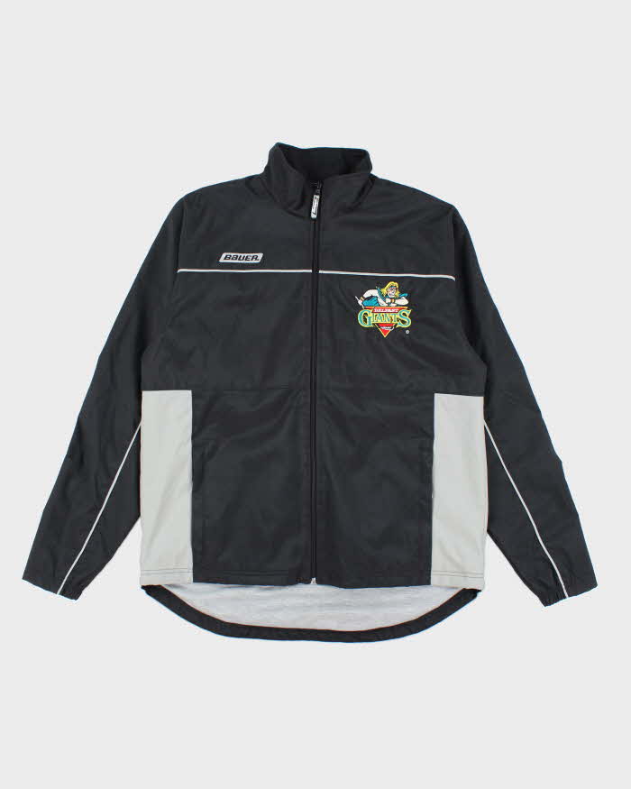 Vintage Bauer Belfast Giants Embroidered Windbreaker Jacket - M