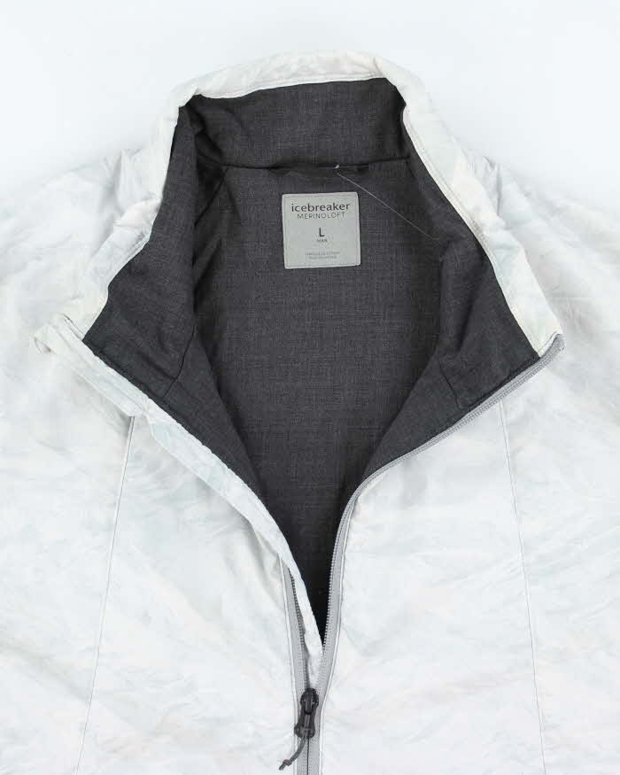 Vintage Icebreaker Merinoloft Insulated Windbreaker Jacket - L