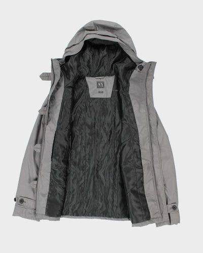 Vintage Y2K Armani Exchange Multi Pocket Hooded Jacket - M