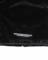 Harsh And Cruel Black Faux Fur Bomber Jacket - S