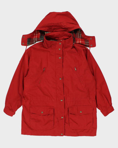 Vintage Eddie Bauer Hooded Wool Lined Jacket - L