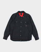 The North Face Black Button-Up Jacket - M