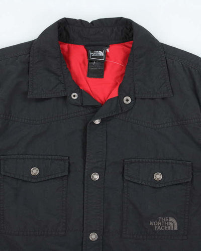 The North Face Black Button-Up Jacket - M