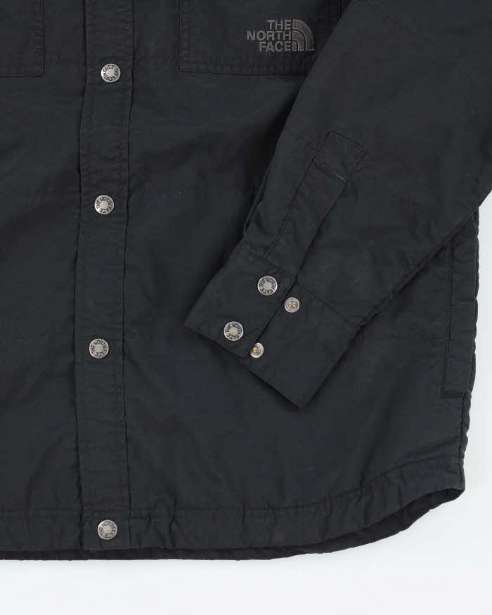 The North Face Black Button-Up Jacket - M