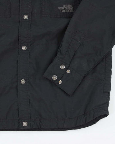 The North Face Black Button-Up Jacket - M