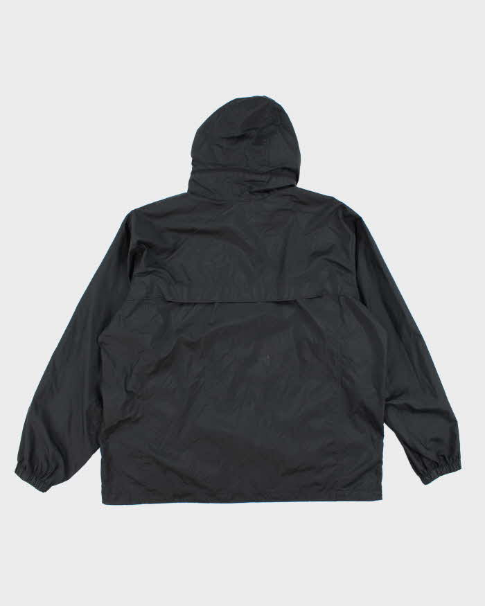 Vintage Columbia Black Lightweight Anorak - XL
