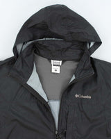 Vintage Columbia Black Lightweight Anorak - XL