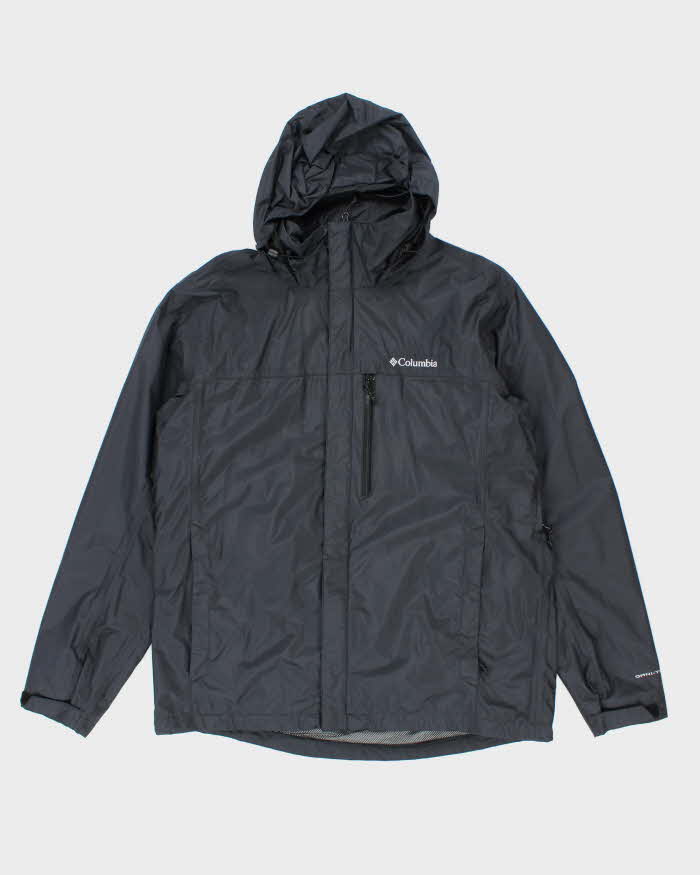 Vintage Columbia Black Anorak - L