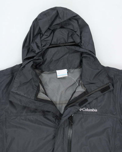 Vintage Columbia Black Anorak - L