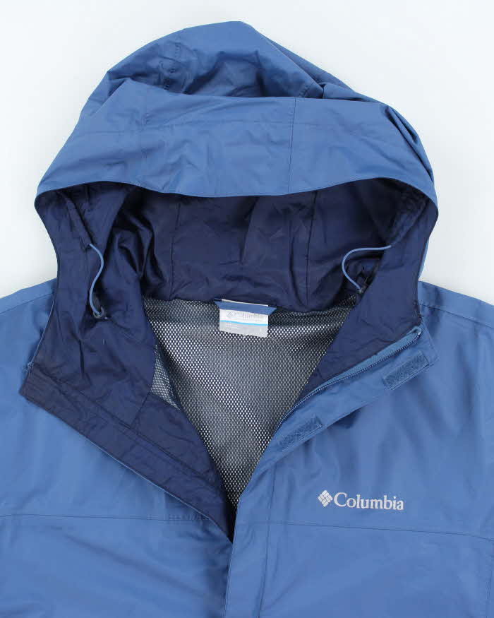 Vintage Columbia Blue Anorak - L