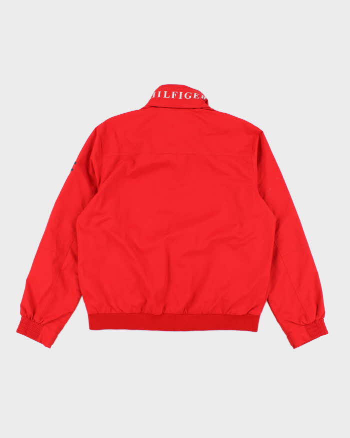 Vintage Tommy Hilfiger Red Waterproof Jacket - L
