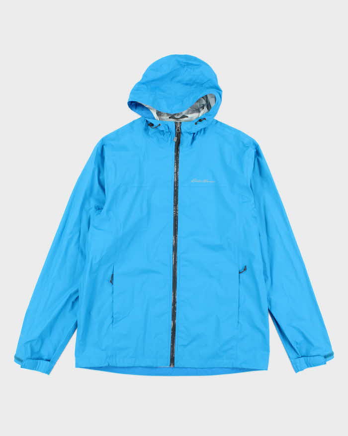 Vintage Eddie Bauer Blue Hooded Anorak  - M