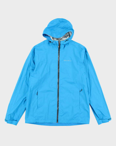 Vintage Eddie Bauer Blue Hooded Anorak  - M