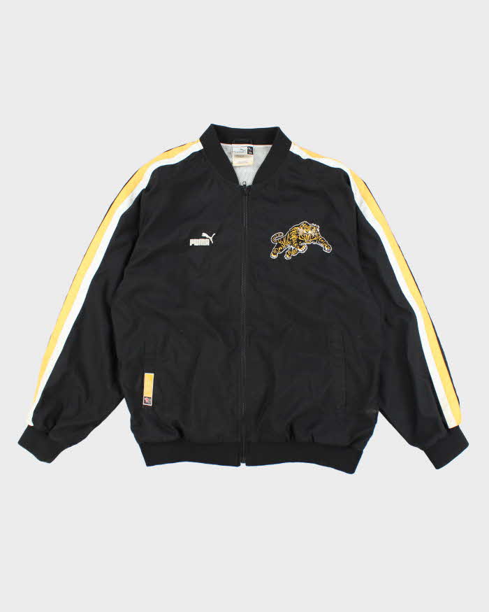 Vintage 2000's Puma Tiger Cats Football Embroidered Track Jacket - L