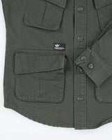 Vintage Adidas Beckham Button Up Jacket - S