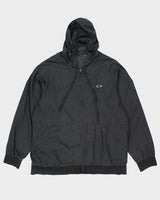 Vintage Y2k 00s Oakley Black Hooded Anorak - XL