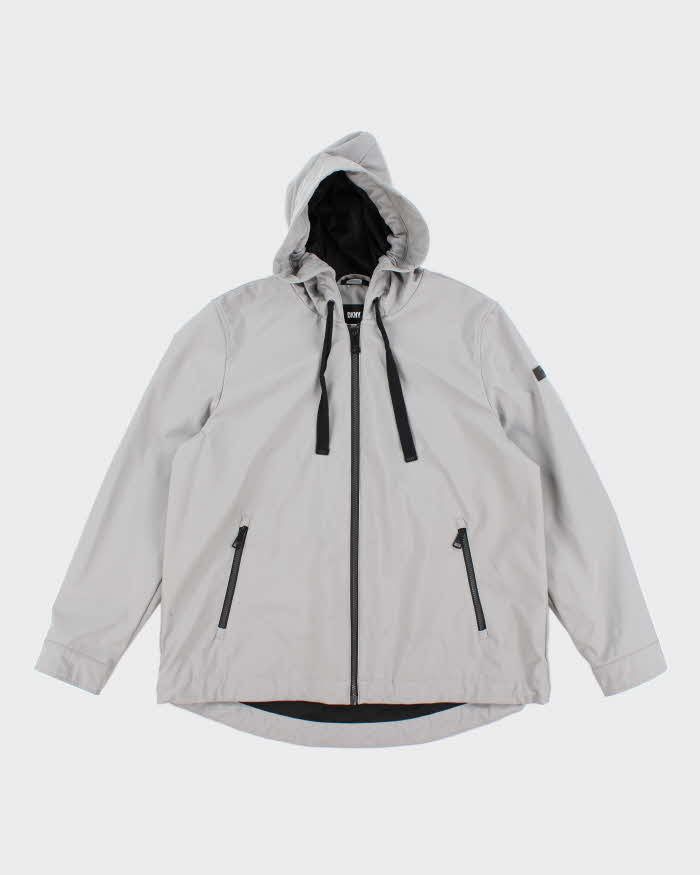 Vintage 2000's DKNY Lightweight Hooded Anorak Jacket - L