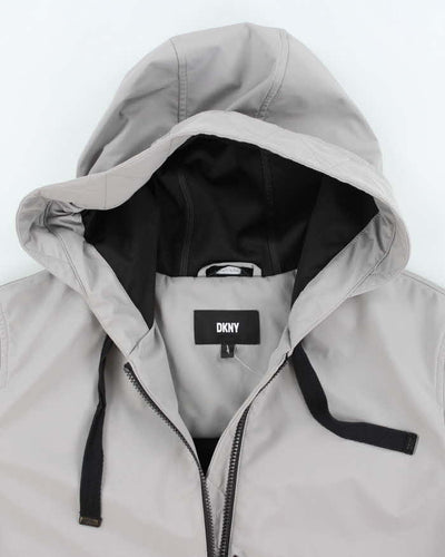 Vintage 2000's DKNY Lightweight Hooded Anorak Jacket - L