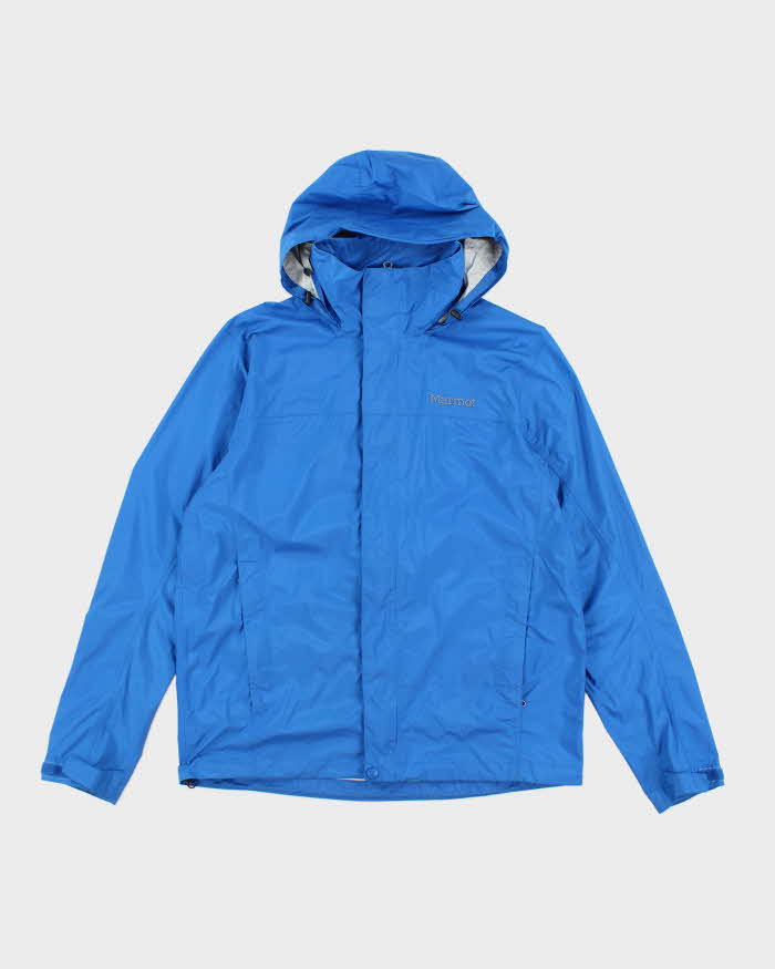 Vintage Y2k 00s Marmot Blue Hooded Anorak - M