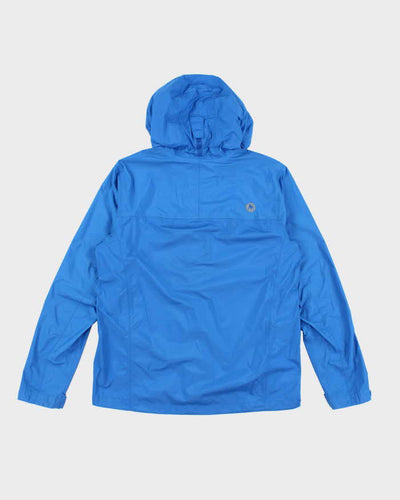 Vintage Y2k 00s Marmot Blue Hooded Anorak - M