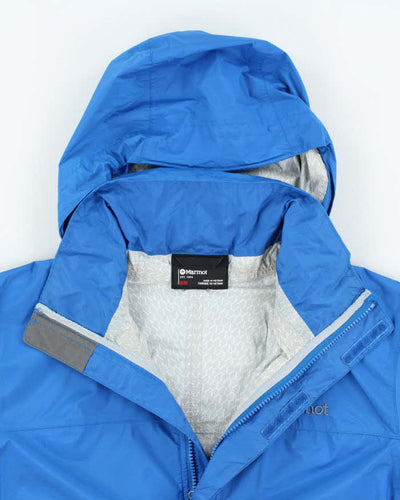 Vintage Y2k 00s Marmot Blue Hooded Anorak - M