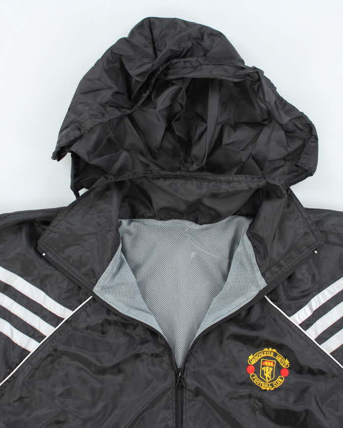 Vintage 90's Manchester United FC Lightweight Windbreaker Track Jacket - XL