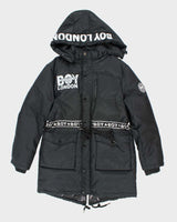 Vintage 2000's Boy London Insulated Hooded Puffer Parka Jacket - L