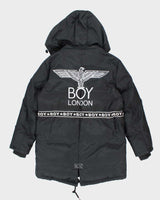 Vintage 2000's Boy London Insulated Hooded Puffer Parka Jacket - L
