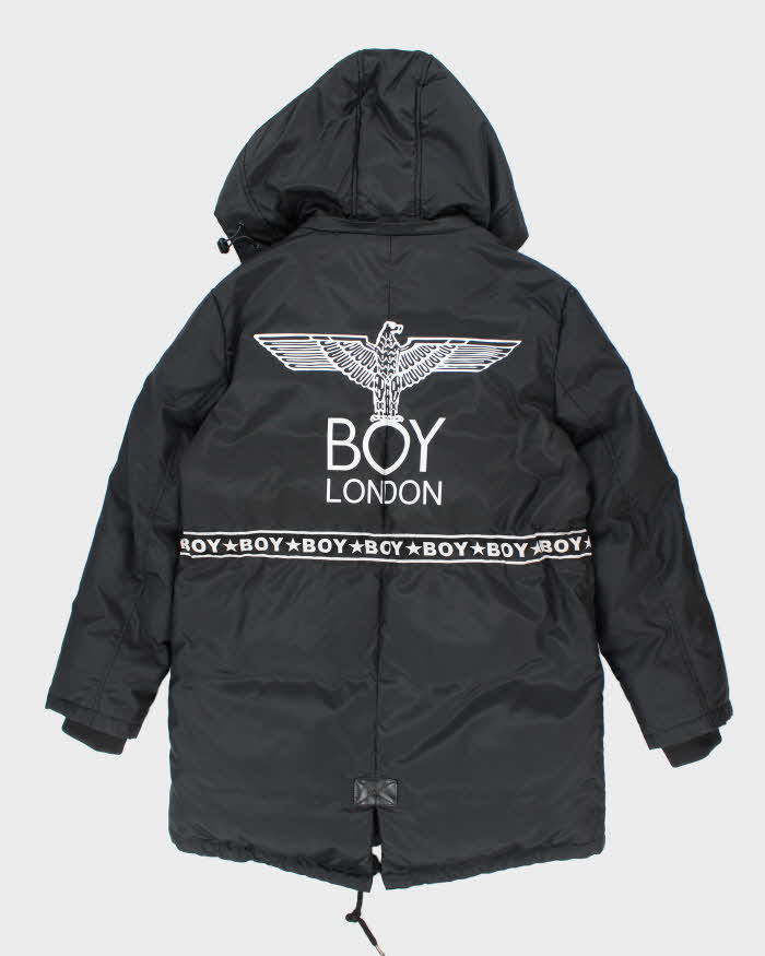 Vintage 2000's Boy London Insulated Hooded Puffer Parka Jacket - L