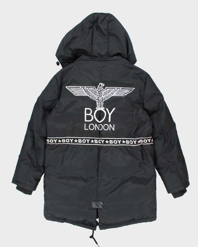 Vintage 2000's Boy London Insulated Hooded Puffer Parka Jacket - L