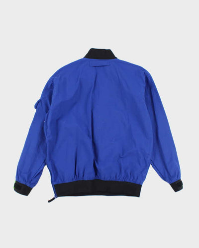 Vintage Nautica Quarter-Zip Hooded Windbreaker - S