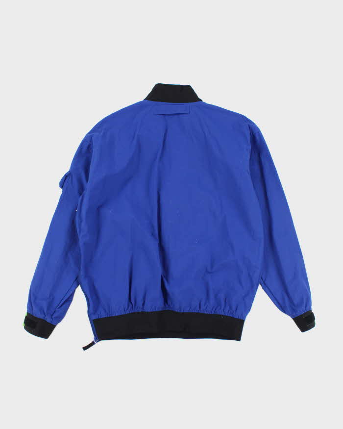 Vintage Nautica Quarter-Zip Hooded Windbreaker - S