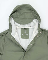 Vintage Rains Green Hooded Waterproof Jacket - XS/S