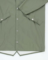 Vintage Rains Green Hooded Waterproof Jacket - XS/S