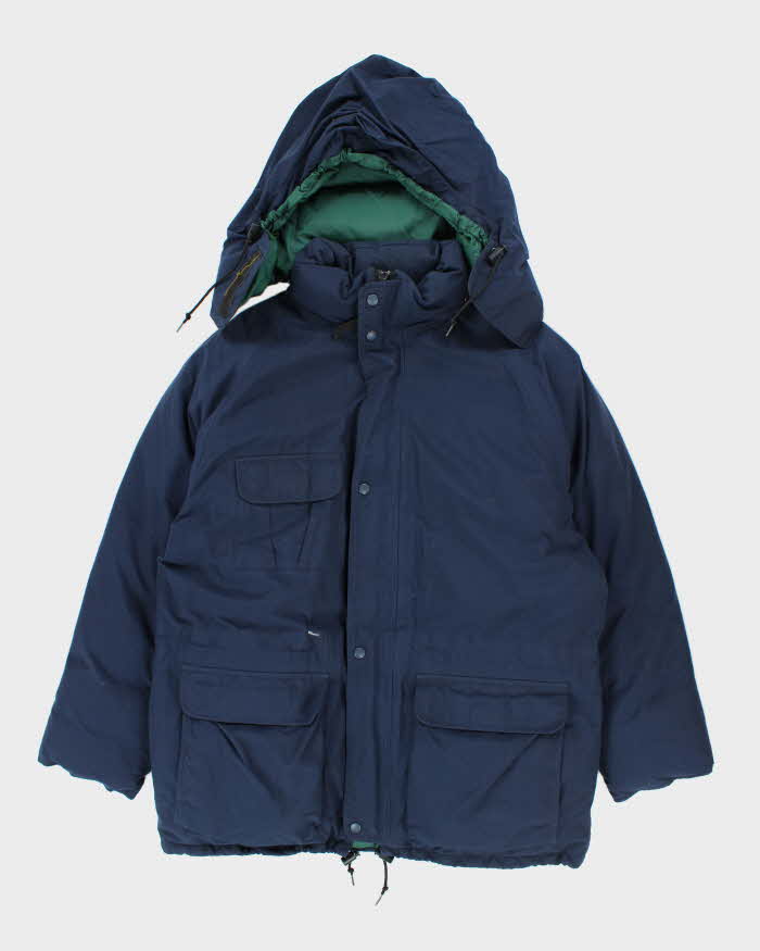 Vintage 90's Eddie Bauer Hooded Heavyweight Insulated Jacket - L