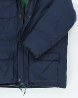 Vintage 90's Eddie Bauer Hooded Heavyweight Insulated Jacket - L