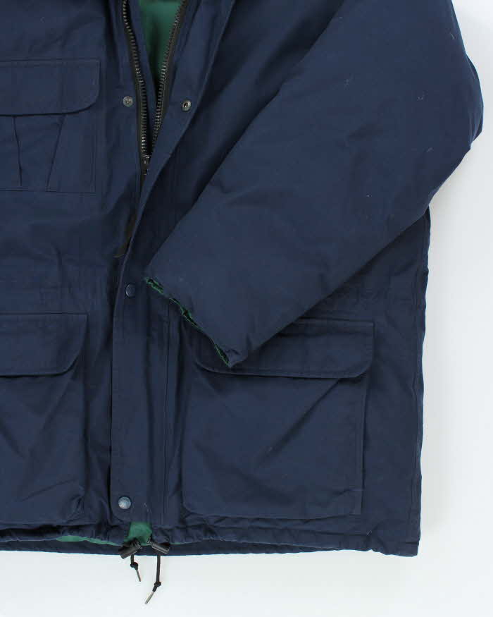 Vintage 90's Eddie Bauer Hooded Heavyweight Insulated Jacket - L