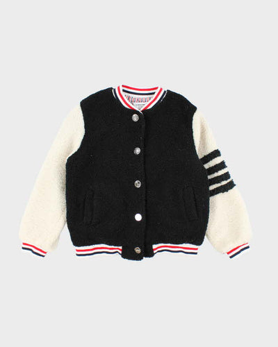 Vintage Thom Browne Insulated Teddy Fleece Snap Button Jacket - M