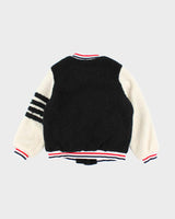 Vintage Thom Browne Insulated Teddy Fleece Snap Button Jacket - M