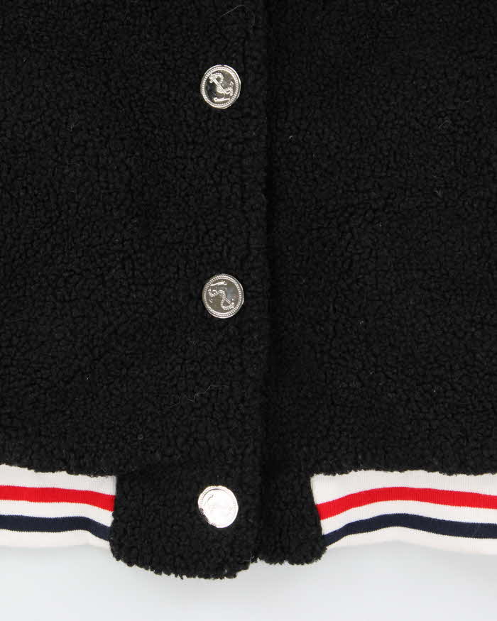 Vintage Thom Browne Insulated Teddy Fleece Snap Button Jacket - M