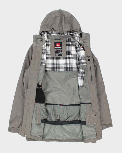 Vintage 2000's Quiksilver Multi Pocket Long Anorak Jacket - XL