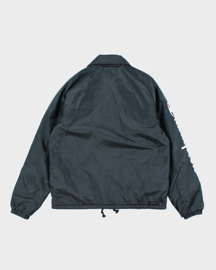 Vintage Champion Big Patch Button Up Insulated Coach Jacket - M