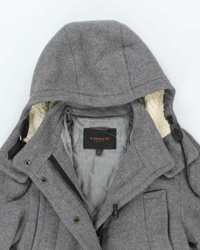 Vintage 2000's Coach Insulated Hooded Parka Jacket - XS