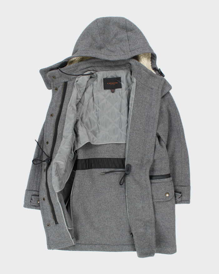 Vintage 2000's Coach Insulated Hooded Parka Jacket - XS