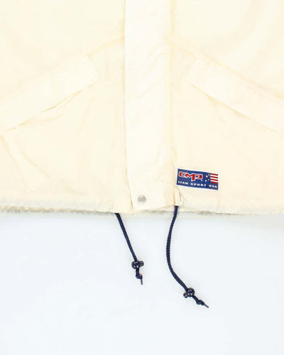Vintage 90's New York Rangers NHL Lightweight Hooded Rain Jacket - XL