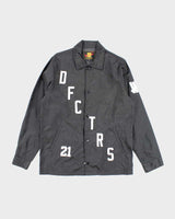 Vintage 2000's Undefeated DFCTRS Snap Button Coach Jacket - M