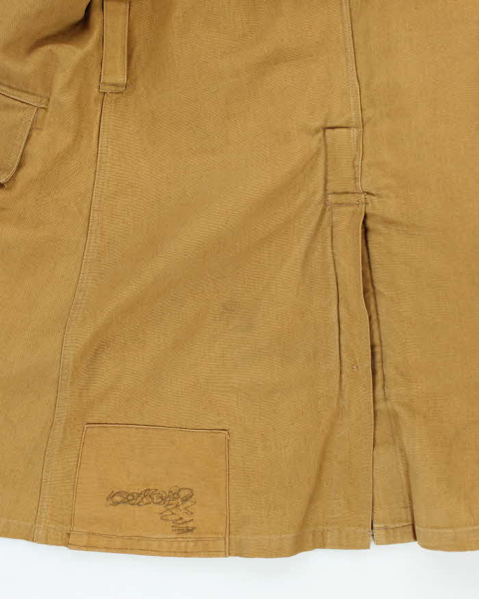 Vintage 50's Canadian Military Shearling Lined Jeep Jacket - XL