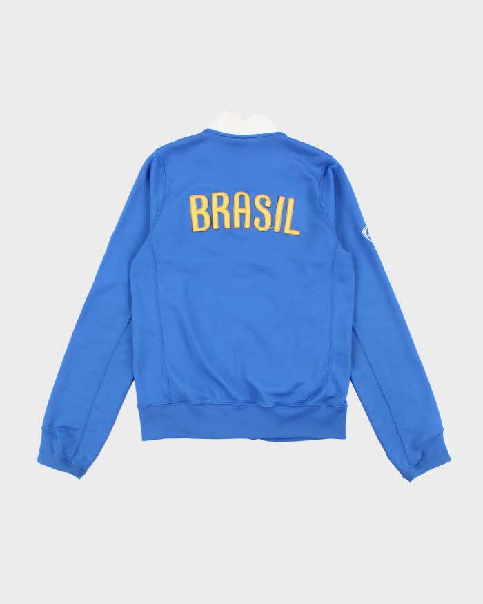 Vintage Y2K Nike Brazil International Football Team Track Jacket - S