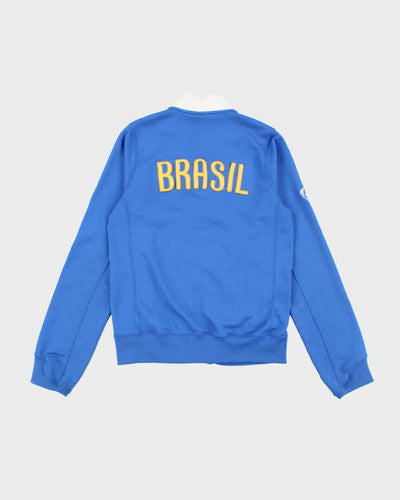 Vintage Y2K Nike Brazil International Football Team Track Jacket - S